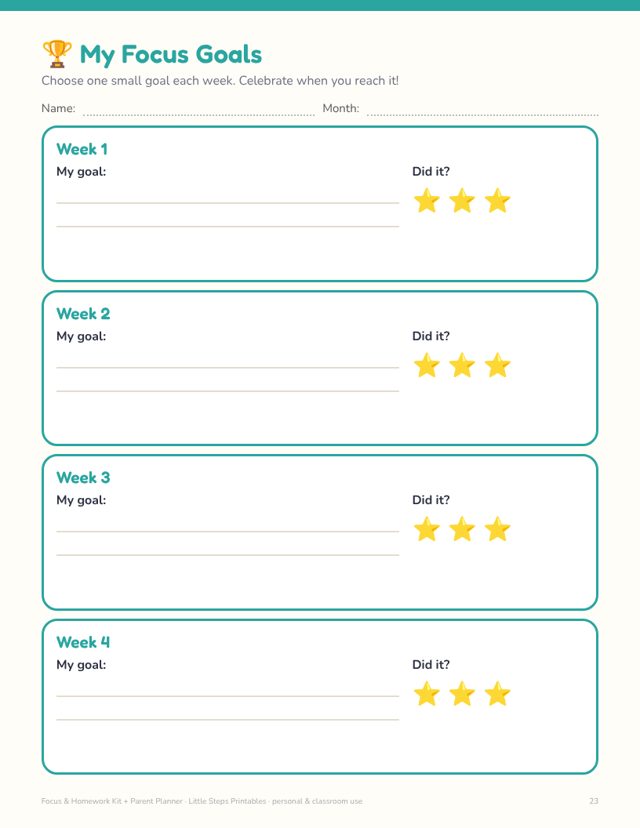 Brain break cards